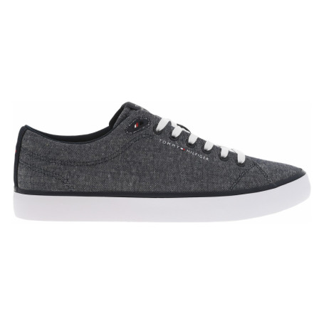 Tennis en toile basses bleues marine et...