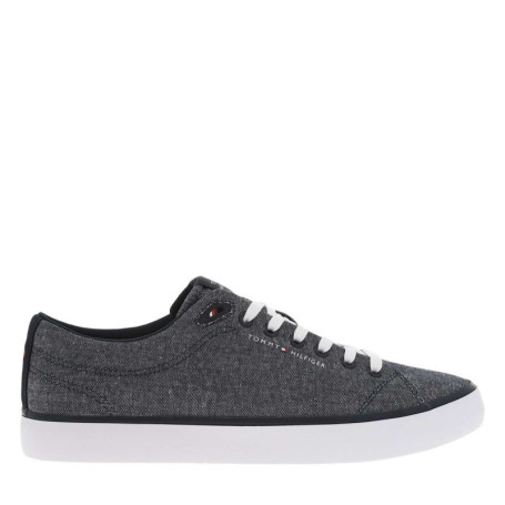 Tennis en toile basses bleues marine et...