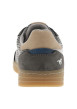 Thumbnail Tennis grises anthracite à petits trous avec de lacets plats blancs - Image 6