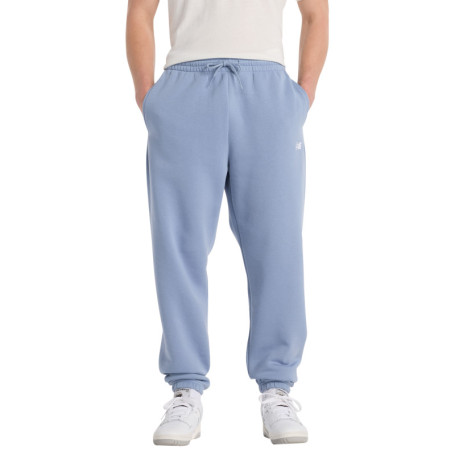 Pantalon Jogging bleu uni avec une coupe droite...
