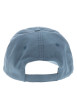 Thumbnail Casquette strapback en coton bleu unie avec le logo de la marque - Image 2