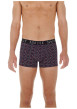 Thumbnail Lot de 2 Boxers classique en coton marine imprimé à coupe fermée - Image 2