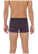 Thumbnail Lot de 2 Boxers classique en coton marine imprimé à coupe fermée - Image 3
