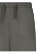 Thumbnail Pantalon jogging kaki uni avec une coupe droite et une taille élastiquée - Image 3