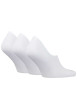 Thumbnail Lot de 3 paires de chaussettes basses en coton mélangé blanches unies - Image 2