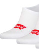 Thumbnail Lot de 3 paires de chaussettes basses en coton mélangé blanches unies - Image 3