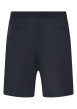 Thumbnail Short chino noir uni avec une coupe droite et une taille élastiquée - Image 2