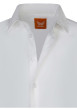 Thumbnail Chemise en coton blanche unie avec une coupe droite et un col à revers - Image 3