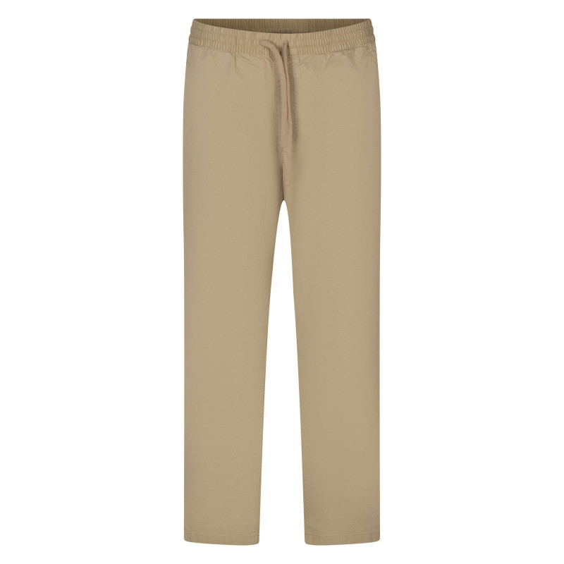 Vans - Chino En Coton Beige Uni Avec Une Coupe Droite Et Un Lien De Serrage - Beige