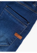 Thumbnail Bermuda indigo pour garçon effet délavé et froissé coupe slim - Image 3