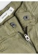 Thumbnail Pantalon cargo kaki avec une coupe droite et passants de ceinture - Image 5