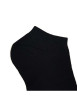 Thumbnail Lot de 5 paires de chaussettes basses en coton mélangé noires unies coupe courte toutes identiques - Image 3