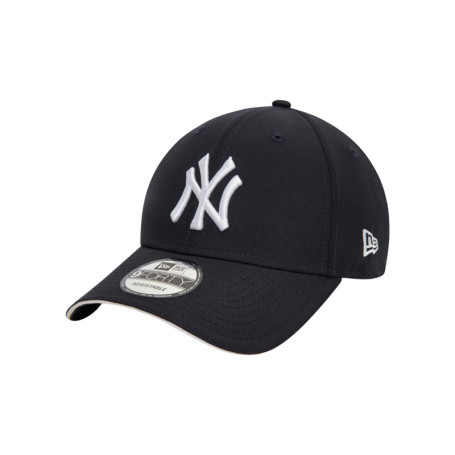 Casquette strapback bleue marine unie avec le...