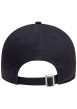 Thumbnail Casquette strapback en coton bleue marine unie avec une broderie sur le côté - Image 4