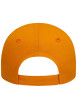 Thumbnail Casquette strapback en coton orange unie avec un dinosaure brodé à l'avant - Image 4