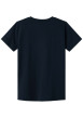 Thumbnail T-shirt en coton bleu marine imprimé à l'avant avec une coupe droite - Image 2