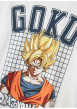 Thumbnail T-shirt en coton blanc imprimé à l'avant avec une coupe droite et un col rond - Image 3