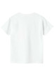 Thumbnail T-shirt en coton blanc imprimé à l'avant avec une coupe droite - Image 2