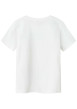Thumbnail T-shirt en coton blanc imprimé personnage à l'avant avec une coupe droite