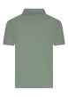 Thumbnail Polo vert en maille piquée avec un col à revers et une coupe droite - Image 2