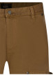 Thumbnail Short 5 poches camel uni avec une coupe droite et un patch d'authenticité - Image 3