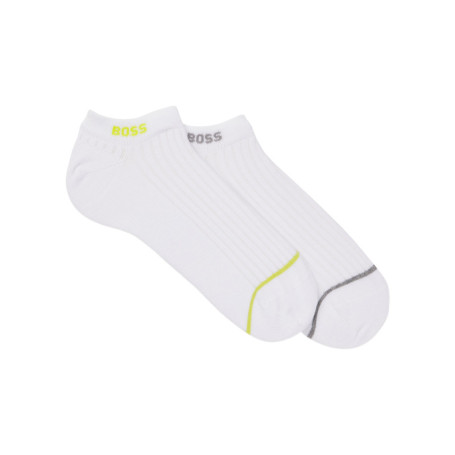 Lot de 2 paires de socquettes en coton mélangé...