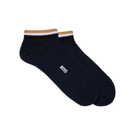 Lot de 2 paires de socquettes en coton mélangé...