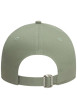 Thumbnail Casquette strapback en coton verte unie avec des lettres tricolores à l'avant - Image 4