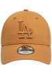 Thumbnail Casquette strapback en coton camel unie avec des lettres en relief à l'avant - Image 2