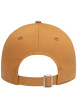 Thumbnail Casquette strapback en coton camel unie avec des lettres en relief à l'avant - Image 4