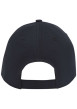 Thumbnail Casquette strapback en coton noire unie avec une écriture or brodée - Image 4