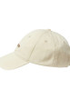Thumbnail Casquette à fermeture strapback beige unie avec logo marron - Image 3