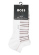 Thumbnail Lot de 2 paires de socquettes blanches unies avec le nom de la marque - Image 3