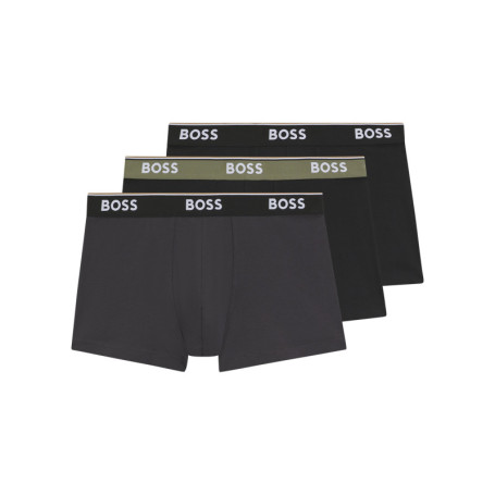 Lot de 3 Boxers classique en coton multicolore...