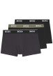 Thumbnail Lot de 3 Boxers classique en coton multicolore uni avec nom iconique