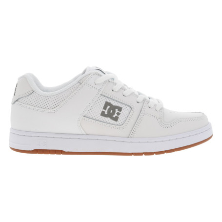 Baskets en cuir blanches avec le logo à semelle...