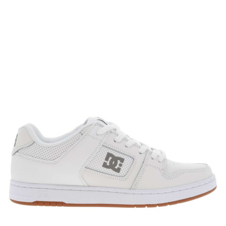 Baskets en cuir blanches avec le logo à semelle...