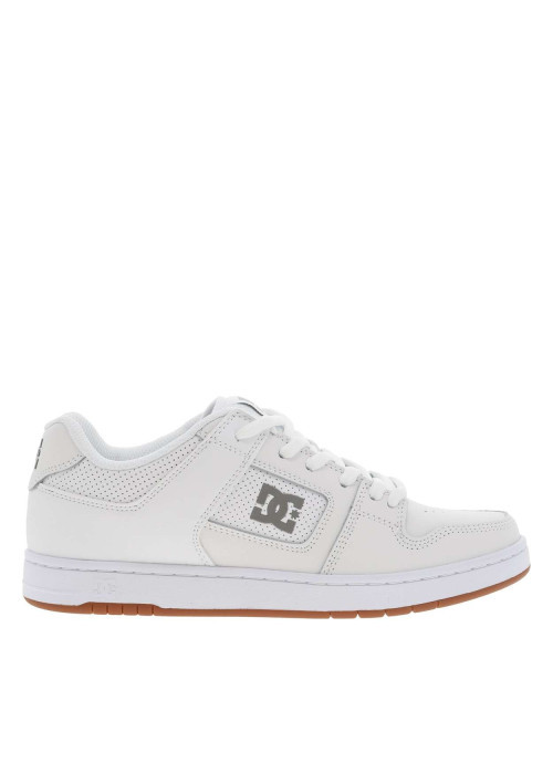 Baskets en cuir blanches avec le logo à semelle...