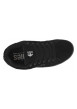 Thumbnail Baskets skate noires en cuir à semelle marron avec logos blancs et lacets noirs - Image 4