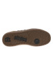 Thumbnail Baskets skate en cuir camel à talon plat avec logos noirs et semelle marron - Image 5