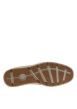 Thumbnail Mocassins en cuir marrons avec le logo à lacets ronds et à semelle plate - Image 5