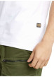 Thumbnail T-shirt en coton blanc uni avec une coupe droite et nom iconique - Image 4