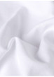 Thumbnail T-shirt en coton blanc uni avec une coupe droite et nom iconique - Image 5