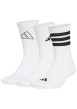 Thumbnail Lot de 3 paires de chaussettes mi-hautes blanches unies différentes