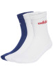 Thumbnail Lot de 3 paires de chaussettes en coton mélangé multicolores unies mi-hautes