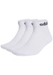 Thumbnail Lot de 3 paires de chaussettes basses en coton mélangé blanches unies