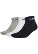 Thumbnail Lot de 3 paires de chaussettes basses en coton mélangé multicolores unies