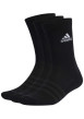 Thumbnail Lot de 3 paires de chaussettes mi-hautes noires unies avec le logo