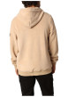 Thumbnail Sweat camel en maille polaire à capuche et cordon de serrage - Image 2