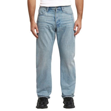 Jean en coton bleu avec des passants à la...